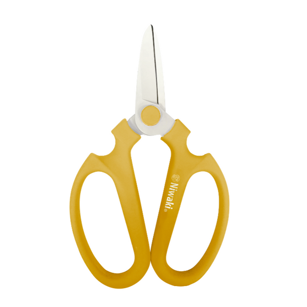 Sakagen Flower Scissors - Yellow