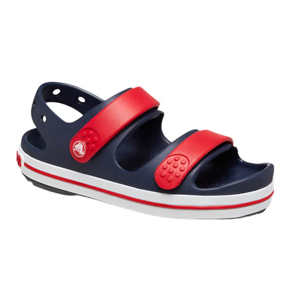 Kids Cruiser Sandals - Navy/Varsity Red