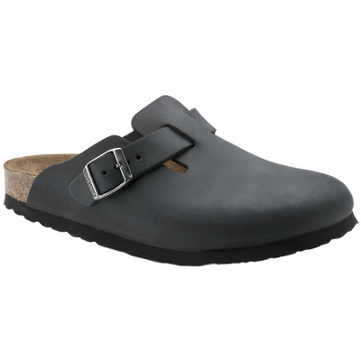Boston Oiled Leather - Black