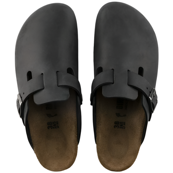 Boston Oiled Leather - Black