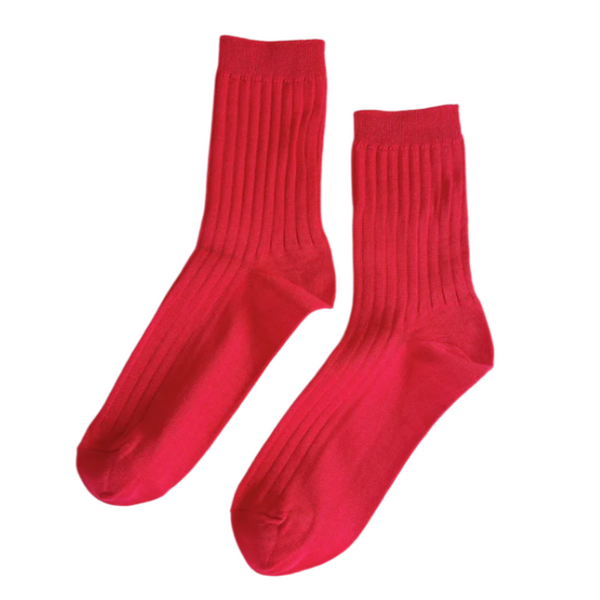 Her Socks - Classic Red