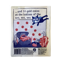 Crinkly Cloth Newspaper - Nautical