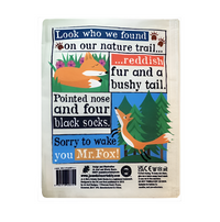 Crinkly Cloth Newspaper - Nature Trail