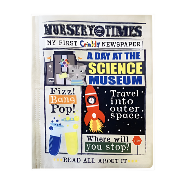Crinkly Cloth Newspaper - Science Museum