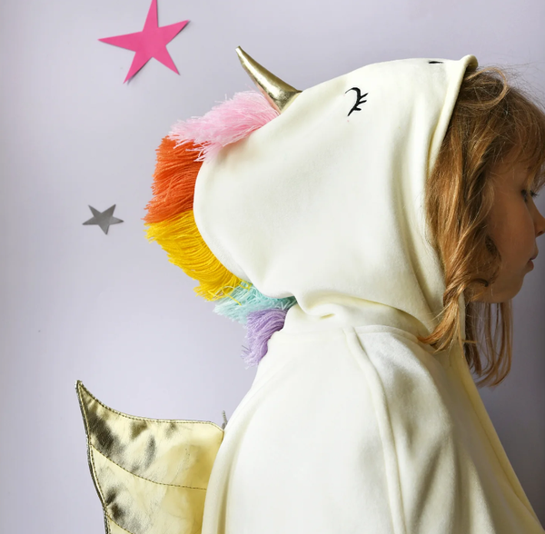 Unicorn Dress Up Velvet Cape