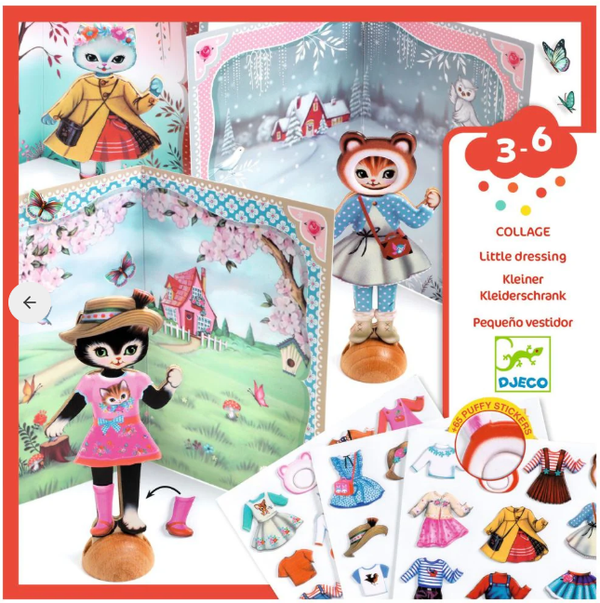 Djeco Collage Activity- Little Wardrobe