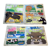 Crinkly Cloth Newspaper - Comic issue Farm