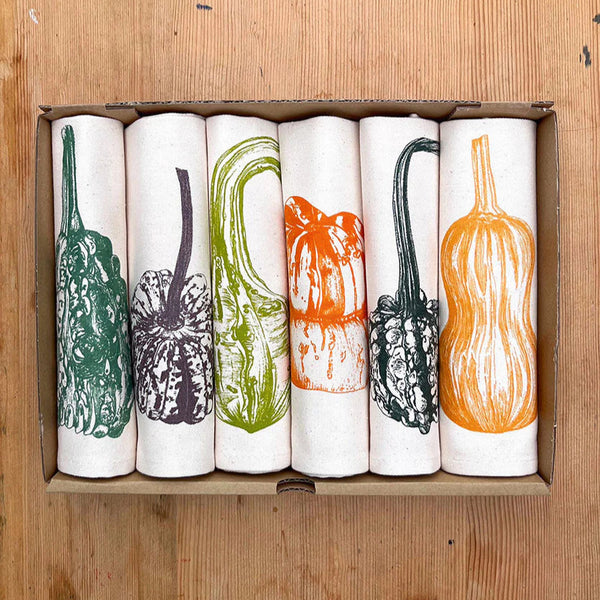 Napkin Gift Set of 6 - Squash
