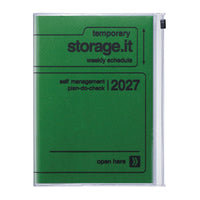 Mark's 2027 Diary A5 Storage.it - Green
