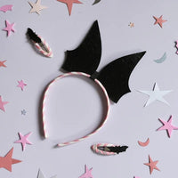 Stripy Bat Headband