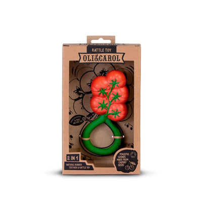Tomato Rattle and Teether