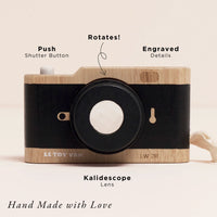 Wooden Retro Camera