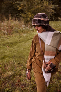 Eluzabeth Scarf - Dark Brown