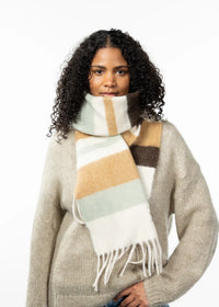 Eluzabeth Scarf - Dark Brown