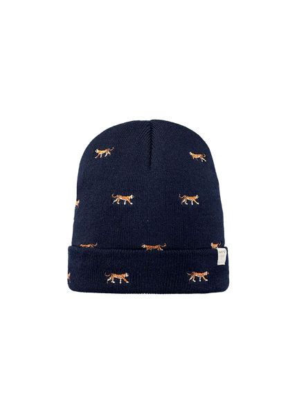Vinson Beanie Kids - Navy Tiger (Size 53)