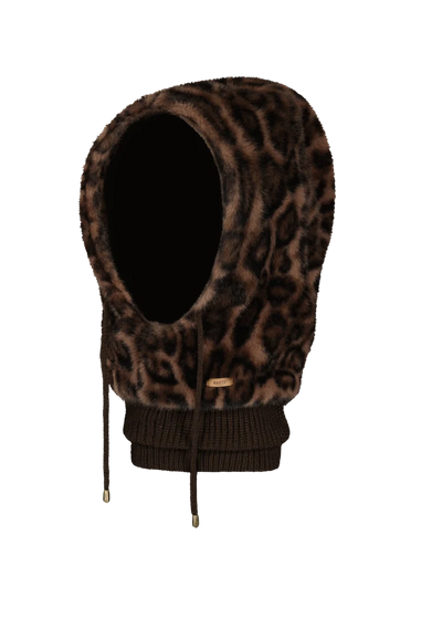 Eliess Hood - Print Brown