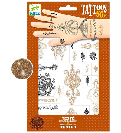 Djeco Temporary Tattoos - Eastern Breeze