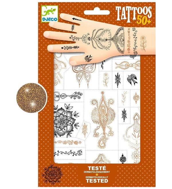 Djeco Temporary Tattoos - Eastern Breeze