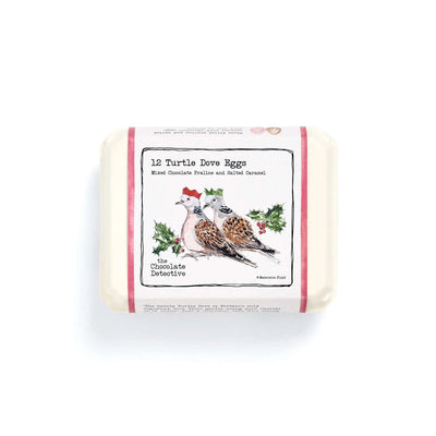 12 Christmas Turtle Dove Eggs 150g