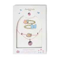 Garden Friends Hair & Jewellery Set