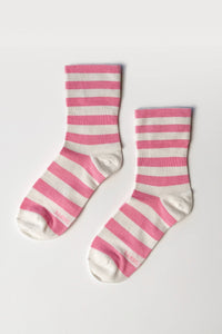 Wide Wally Socks - Wide / Rose Strope