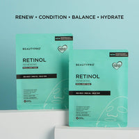RETINOL Renewing Facial Sheet Mask  - 100% Biodegradable