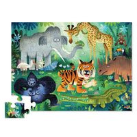 Crocodile Creek Wild Kingdom 36 Piece Jigsaw Floor Puzzle