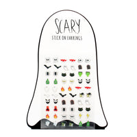 Stick On Earrings - Spooky