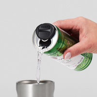 Huski Slim Can Cooler - Brushed Stainless
