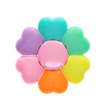Flower Shaped Highlighter Set