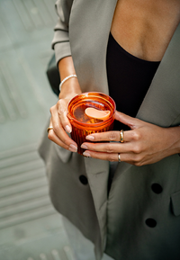 HuskeeRenew Cup & Lid - Amber 8oz