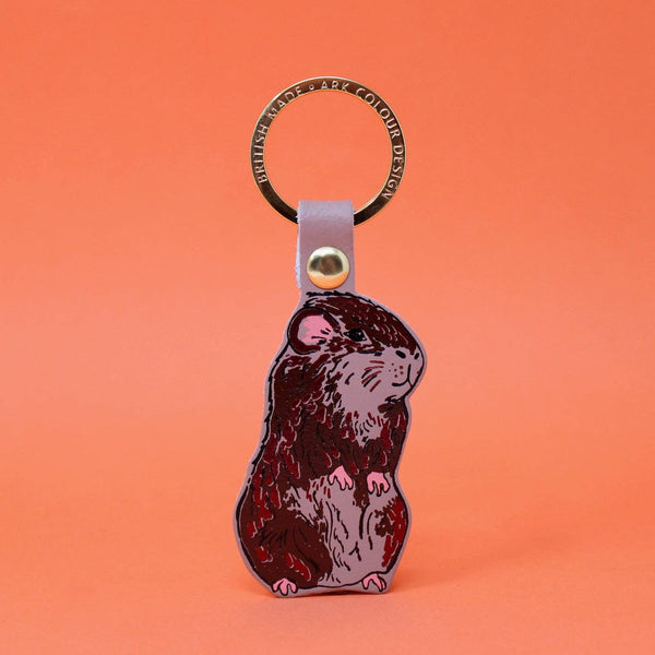 Guinea Pig Keyring - Nude