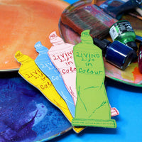 Fessy Mucker Bookmark - Yellow