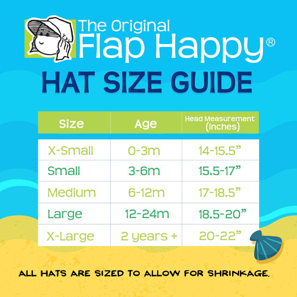 Kids UPF50+ Unisex Floppy Sun Hat - Chambray Stripe Seersucker
