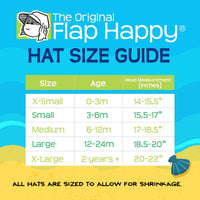Kids UPF50+ Unisex Bucket Sun Hat - Chambray
