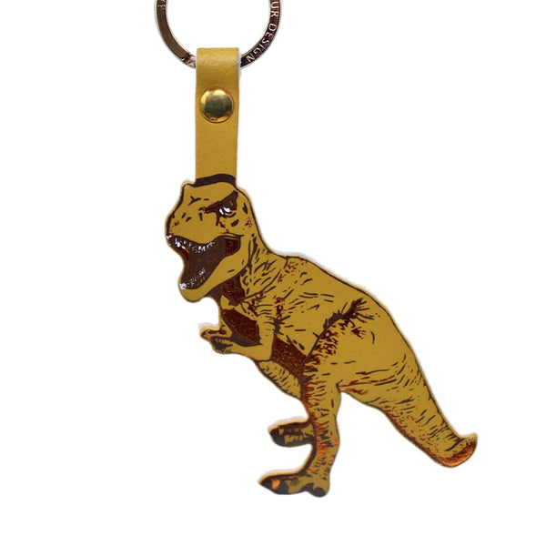 T-Rex Key Fob - Ochre