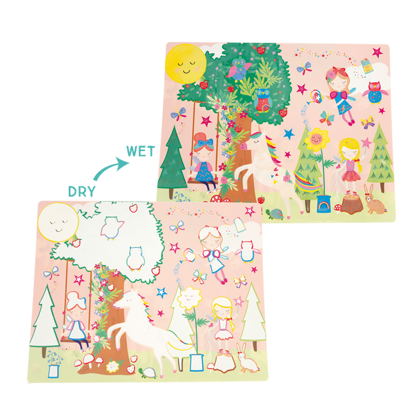 Magic Water Placemats - Rainbow Fairy