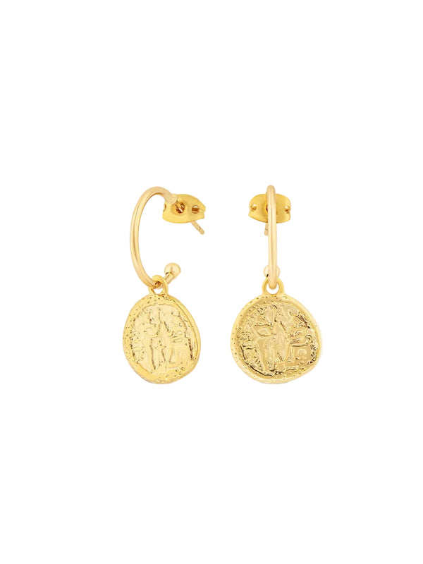 Minoan Coin Hoops