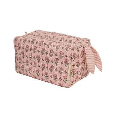 Large Toiletry Bag - Ditsy Floral Blush