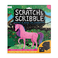 Scratch & Scribble - Magical Unicorns (set of 10)