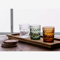 Madam Stoltz - Drinking Glass (Brown)