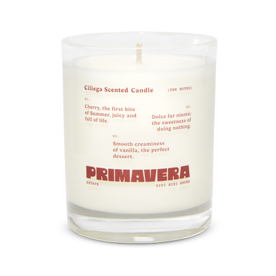 Primavera Estate Candle 250ml - Ciliegia