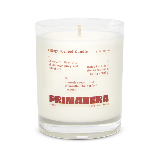 Primavera Estate Candle 250ml - Ciliegia
