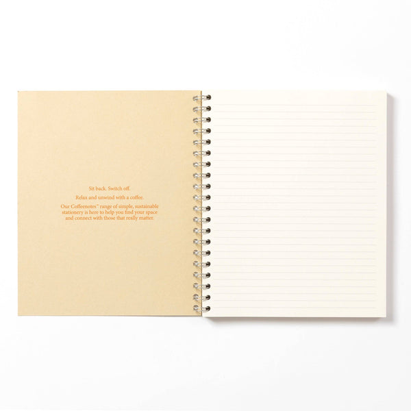 Kraft Wirebound Notebook (Lined)