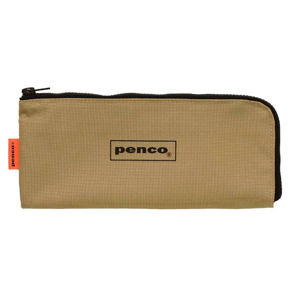 Flat Pen Case - Beige