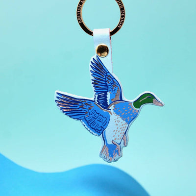 Holy Duck Key Fob - Pale Pink