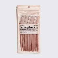 Recycled Plastic Dermaplaners 12pc Set - Terracotta