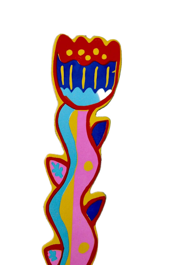 Tulip Bookmark - Yellow