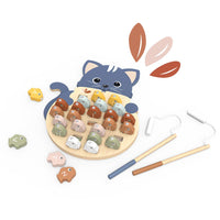 Wooden Fishing Alphabet Game