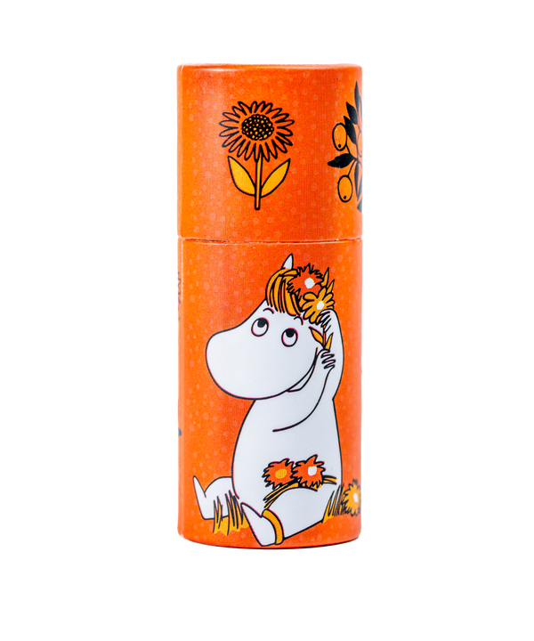 Moomin Organic Beeswax Lip Balm - Orange